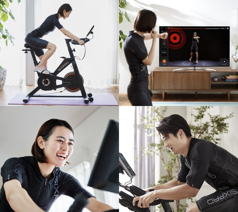 速達メール便送料無料 sixpad Gym｣。おうちトレーニングを本気に home